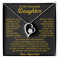 To My Daughter Necklace, Daughter Father Necklace, Daughter Gift From Dad 18_8_Gold