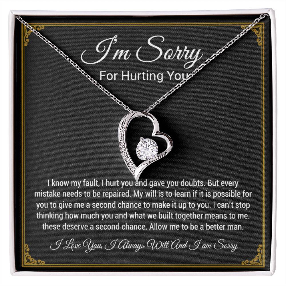 I'm Sorry Necklace Gifts, Apology Gifts For Her, Forgiveness Gift, Wife Gift 16_4