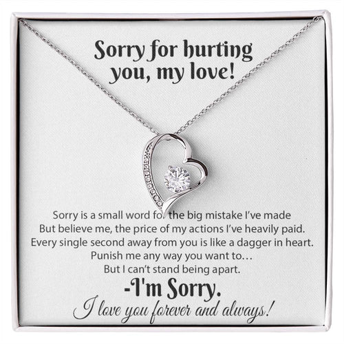 I'm Sorry Necklace Gifts, Apology Gifts For Her, Forgiveness Gift, Wife Gift 18_8