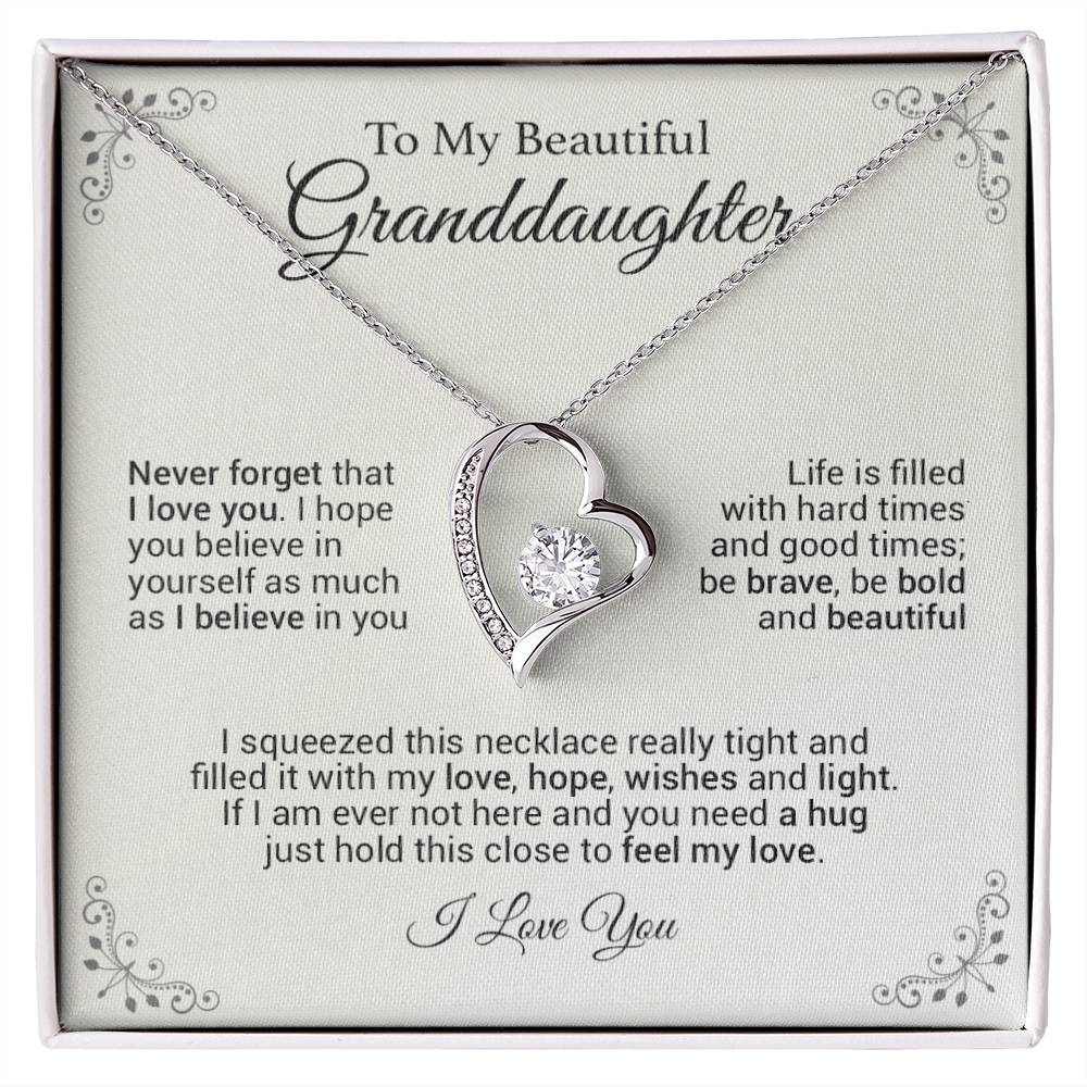 To My Granddaughter, Gift For Granddaughter, Granddaughter Gift from Grandma & Grandpa