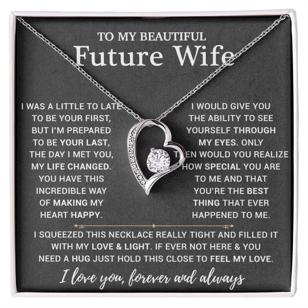 To My Beautiful Future Wife Necklace, Anniversary Birthday Christmas Gift for Her 12_11
