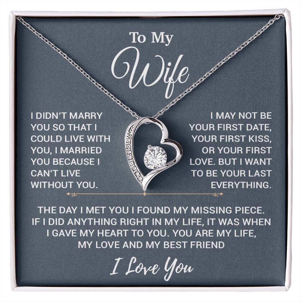 To My Wife Necklace, Christmas Gifts For Women, Anniversary Gift For Wife 16_11