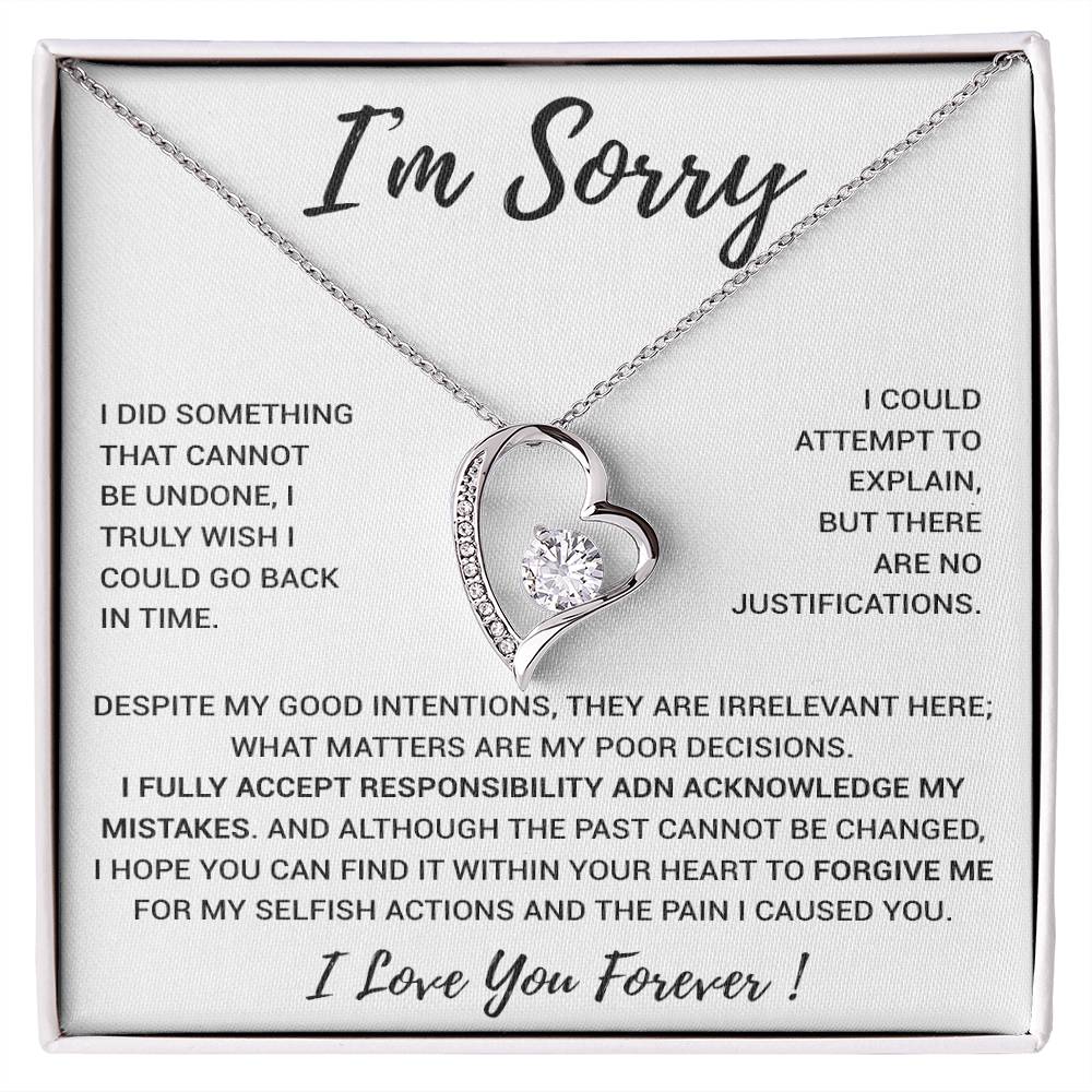 I'm Sorry Gift Apology Gift Necklace For Her, Wife, Girlfriend, Friend, Forgive 2_12