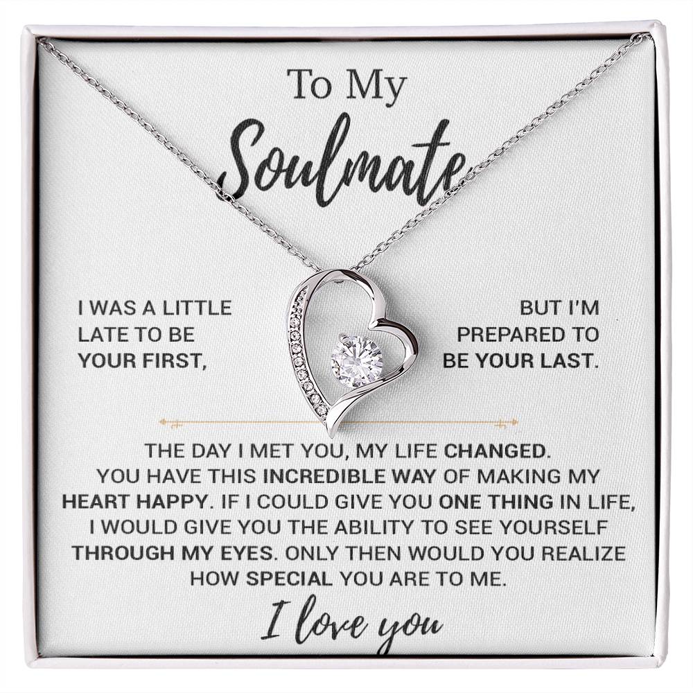To My Soulmate Necklace, Soulmate Gift, Christmas Gift 11_9