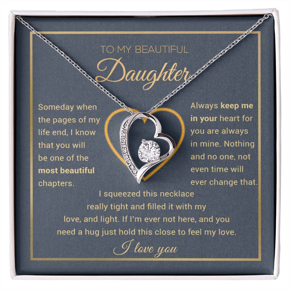 To My Daughter Necklace, Daughter Gift from Dad, Mom,Christmas Gift 13_11