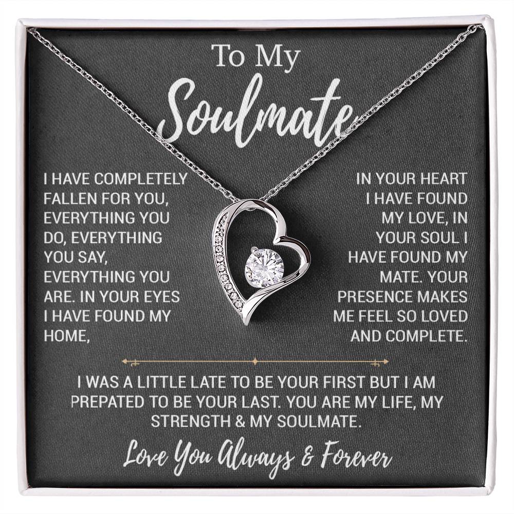 To My Soulmate Necklace, Birthday Gifts For Her, Christmas Gift For Soulmate 14_9