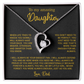 To My Amazing Daughter Necklace, Gift From Dad, Birthday Gift Father 8_10
