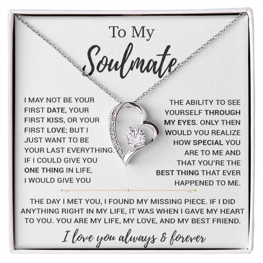 To My Soulmate Necklace, Soulmate Gift,Christmas Gift 2_9