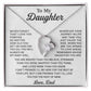 To My Daughter Necklace, Daughter Father Necklace, Daughter Gift From Dad 20_8_White
