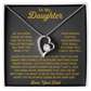 To My Daughter Necklace, Daughter Father Necklace, Daughter Gift From Dad 1_8_Gold
