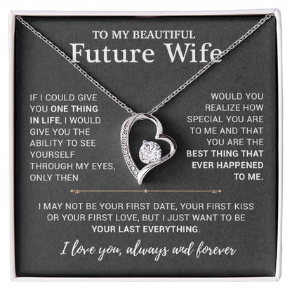 To My Beautiful Future Wife Necklace, Anniversary Birthday Christmas Gift for Her 9_11