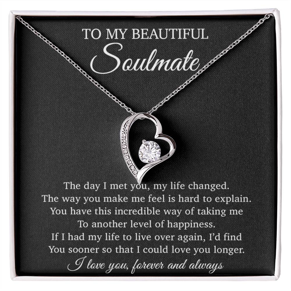 To My Soulmate Necklace Gift For Wife Girlfriend Birthday Anniversary Christmas 16_8
