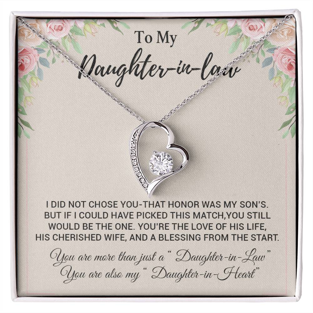 To My Daughter-In-Law Necklace, Gift For Daughter In Law, Daughter In Law Gift 8_11