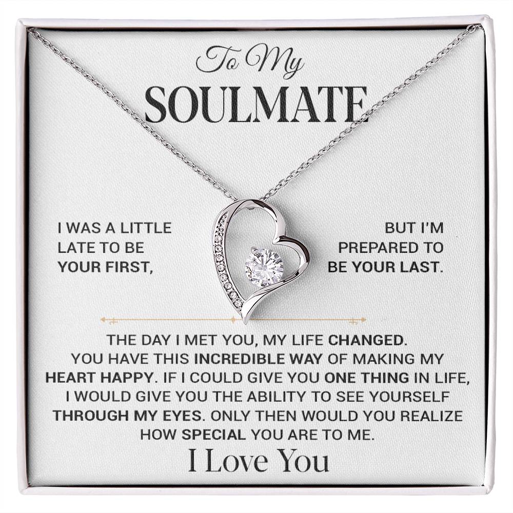 To My Soulmate Necklace, Soulmate Gift, Christmas Gift 22_11