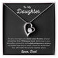 To My Daughter Necklace, Daughter Father Necklace, Daughter Gift From Dad 16_1