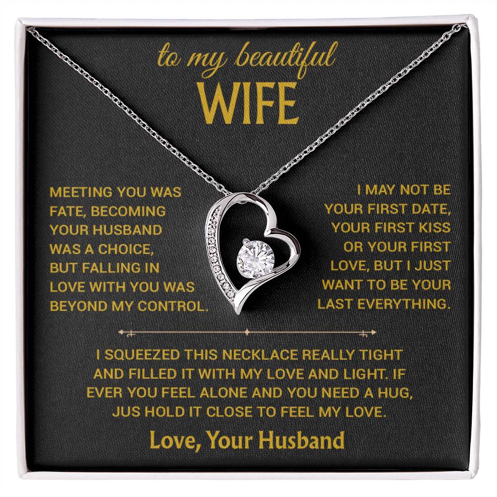 To My Wife Necklace, Christmas Gifts For Women, Anniversary Gift For Wife 13_12