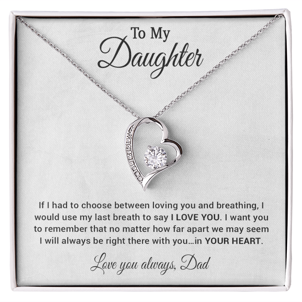 To My Daughter Necklace, Daughter Father Necklace, Daughter Gift from Dad 30_4