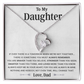 To My Daughter Necklace, Daughter Father Necklace, Daughter Gift from Dad 13_4