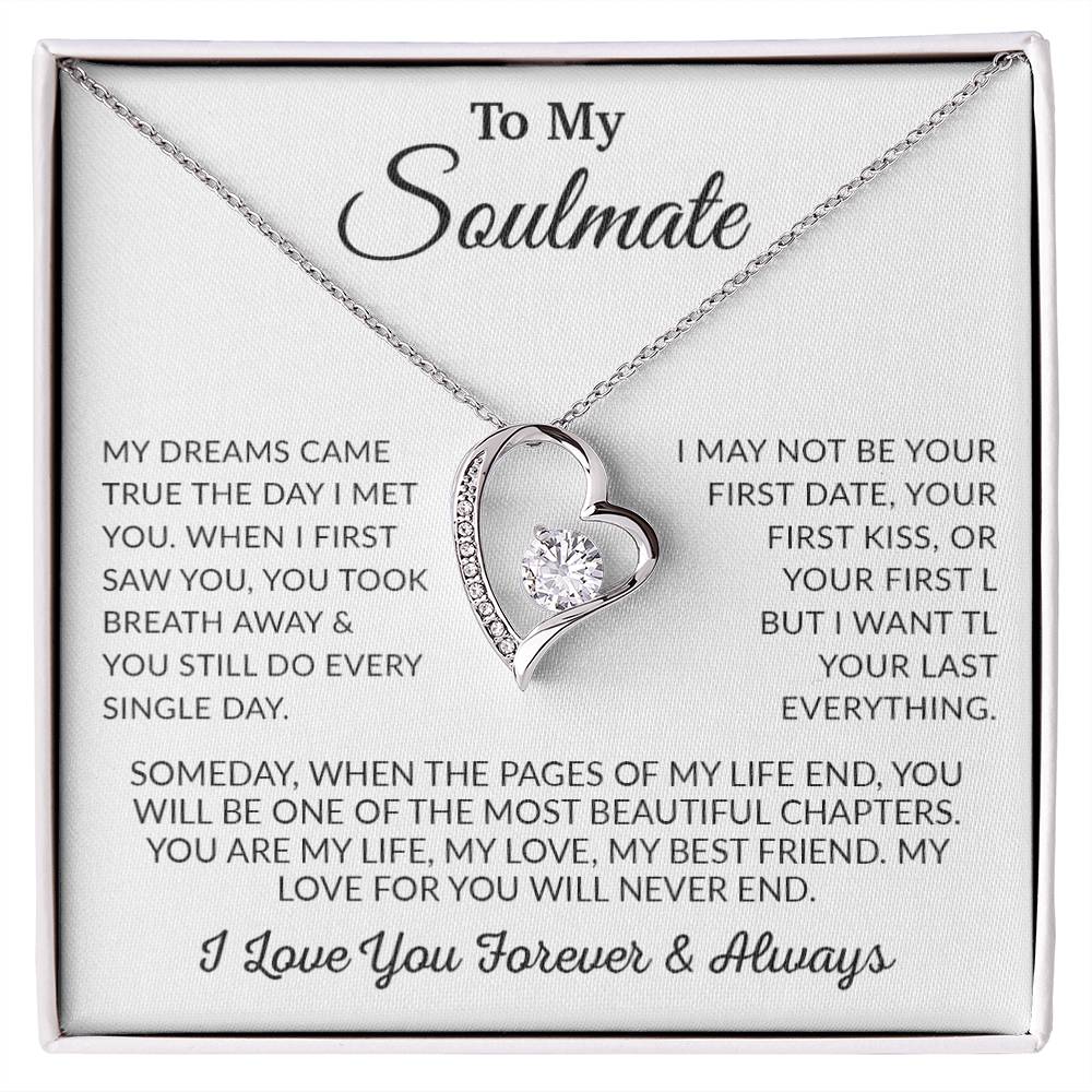 To My Soulmate Necklace, Gift for Wife, Girlfriend, Anniversary Gift 2_1