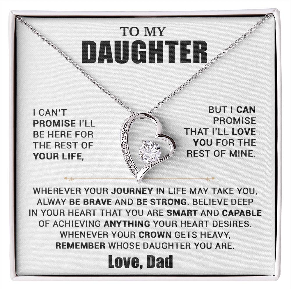 To My Daughter Necklace, Gift for Daughter from Dad, Daughter Father Necklace 11_10