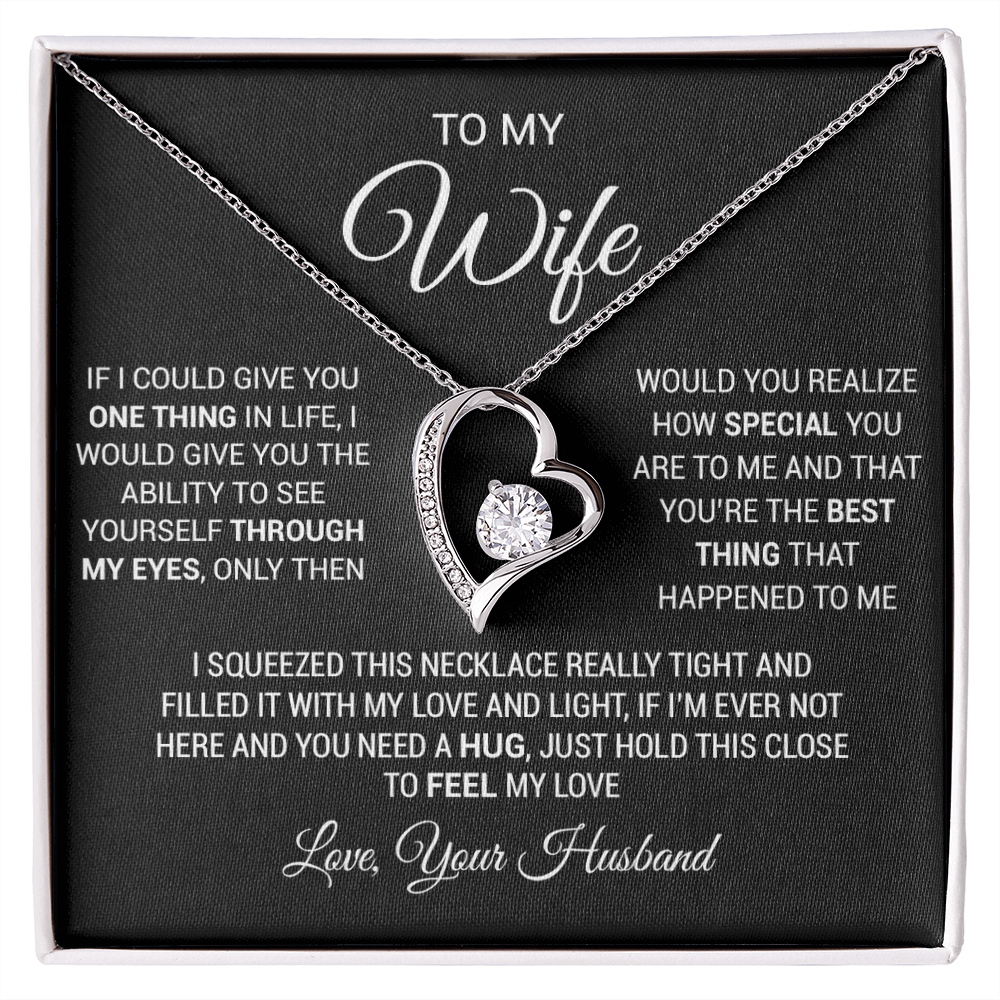 To My Wife Necklace, Gift For Wife, Anniversary Gift For Wife, Christmas Gift 1_5