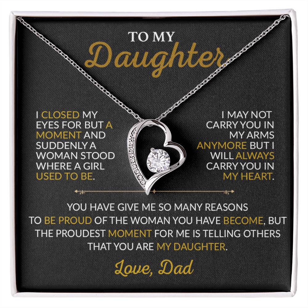 To My Daughter Necklace, Gift for Daughter from Dad,Daughter Father Necklace 14_3