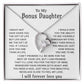 To My Bonus Daughter Necklace, Gift for Bonus Daughter, Step Daughter Birthday 23_11