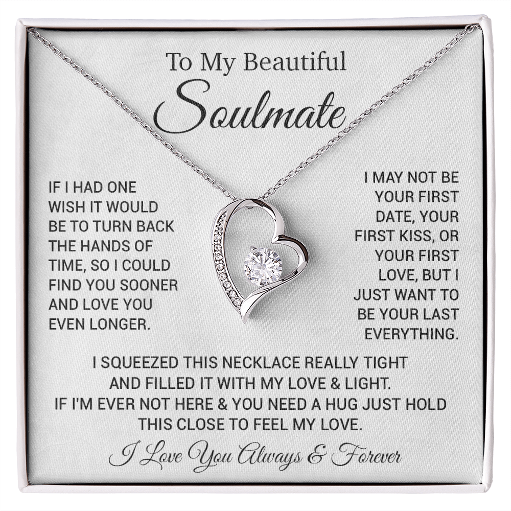 To My Soulmate Necklace, Gift For Soulmate, Anniversary Gift, Christmas Gift 24_2