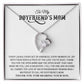 To My Boyfriend's Mom Gift, Boyfriend's Mom Necklace Pendant, Boyfriend's Mom Birthday 23_11