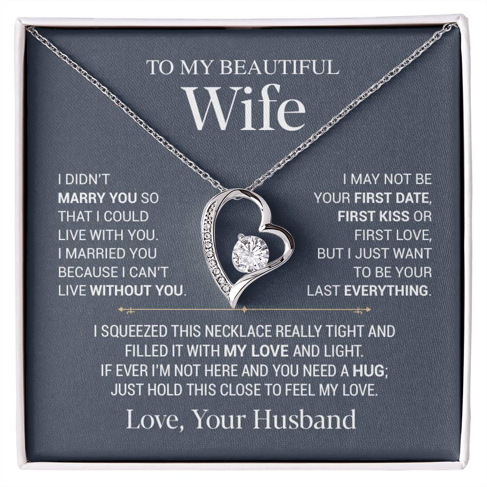 To My Wife Necklace, Christmas Gifts For Women, Anniversary Gift For Wife 23_11