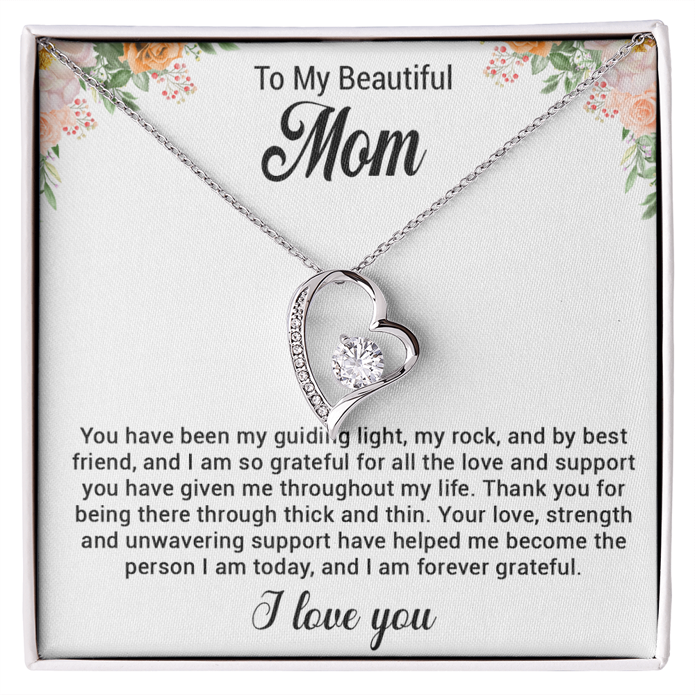 To My Mom Necklace, Mom Gift, Mom Mother's Day Gifts, Mom Gift From Son