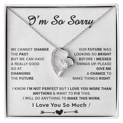 I'm Sorry Gift For Wife Necklace, Sorry Gift for Girlfriend, Forgiveness Gift For Her 22_5