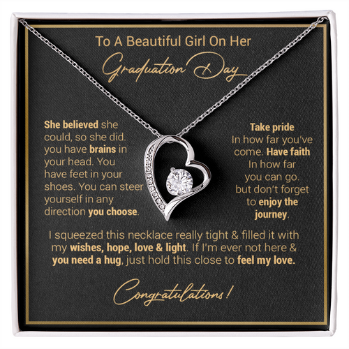 Graduation Gift Necklace - Graduation Gift For Her, Grad Gift, Senior Graduation