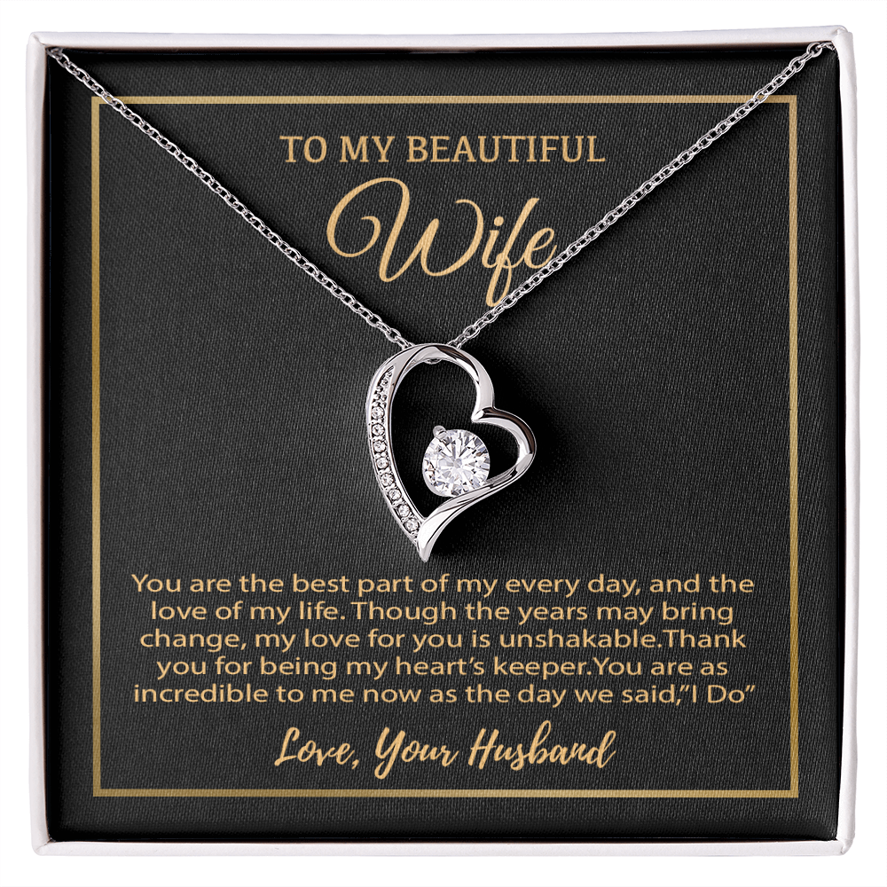 To My Wife Necklace, Christmas Gifts For Women, Anniversary Gift For Wife 21_12