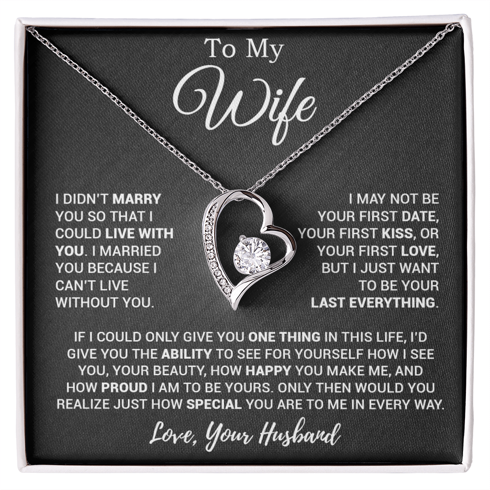 To My Wife Necklace, Gift For Wife, Anniversary Gift For Wife, Necklace For Wife 27_3