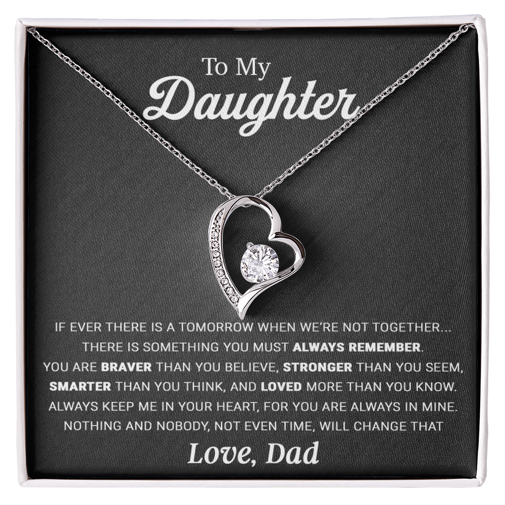 To My Daughter Necklace, Daughter Father Necklace, Daughter Gift From Dad 10_4