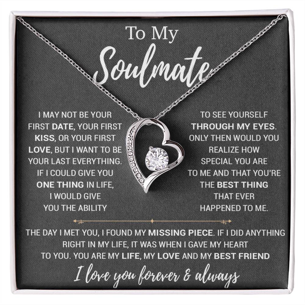 To My Soulmate Necklace, Birthday Gifts For Her, Christmas Gift For Soulmate 13_9