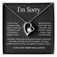 I'm Sorry Necklace Gifts, Apology Gifts For Her, Forgiveness Gift, Wife Gift 28_11
