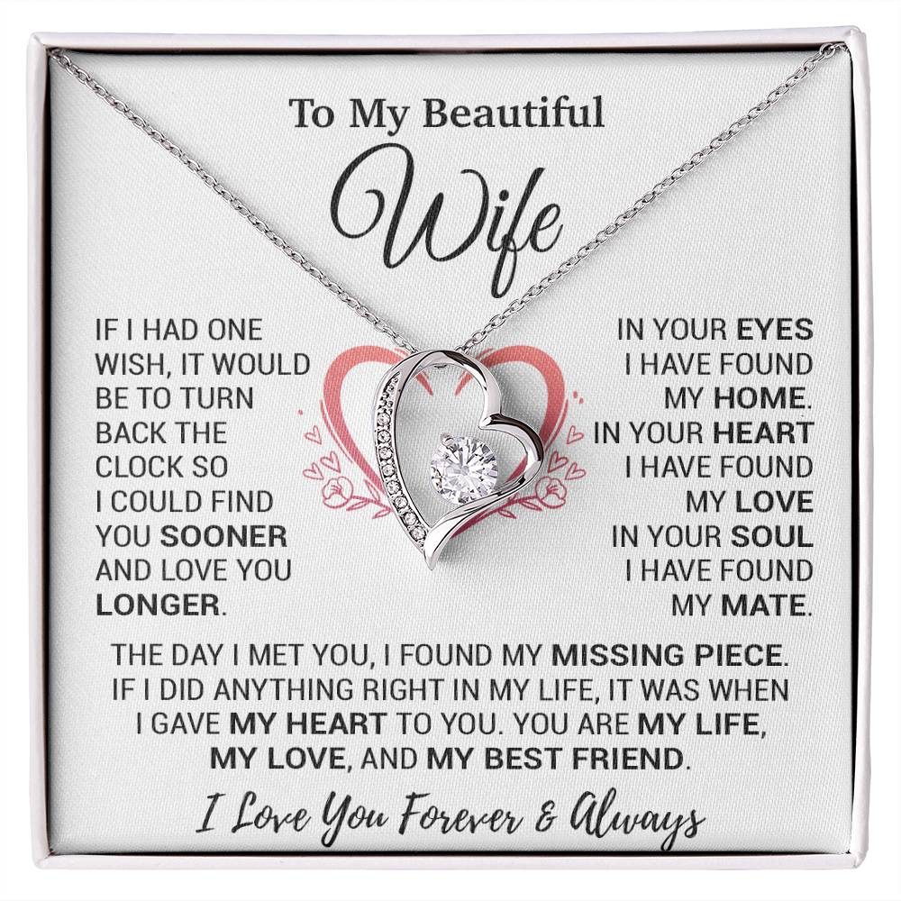 To My Wife Necklace, Christmas Gifts For Women, Anniversary Gift For Wife 12_11