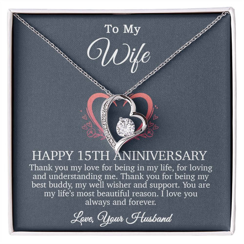 15th Anniversary Gift For Wife, 15 Year Anniversary Gifts, 15th Wedding Anniversary Gift Ideas_Blue