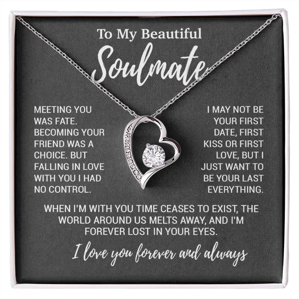 To My Soulmate Necklace, Birthday Gifts For Her, Christmas Gift For Soulmate 16_9