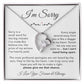 I'm Sorry Necklace Gifts, Apology Gifts For Her, Forgiveness Gift, Wife Gift 6_12