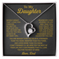 To My Daughter Necklace, Daughter Father Necklace, Daughter Gift From Dad 20_8_Gold