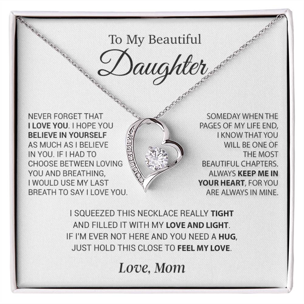 To My Daughter Necklace, Daughter Mother Necklace, Daughter Gift From Mom 14_11