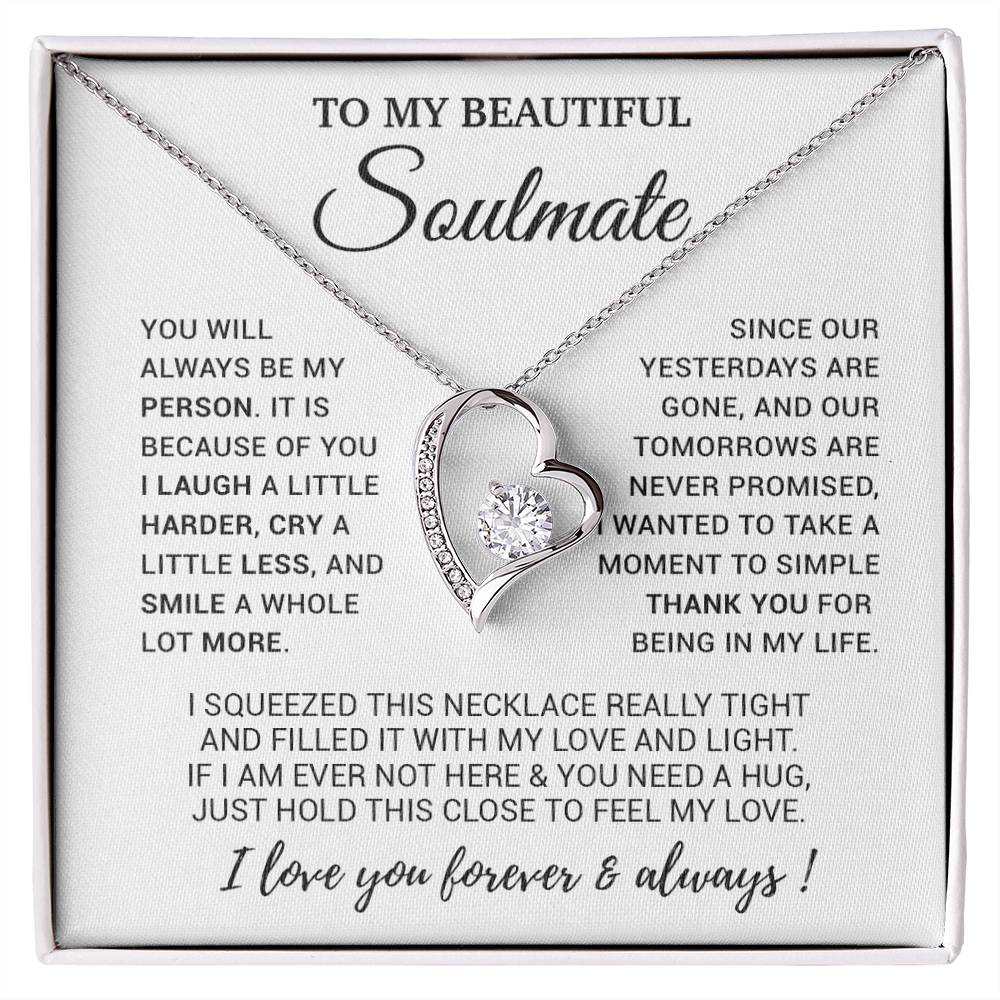 To My Soulmate Necklace, Christmas, Valentine Gift For Her, Gift For Soulmate 29_3