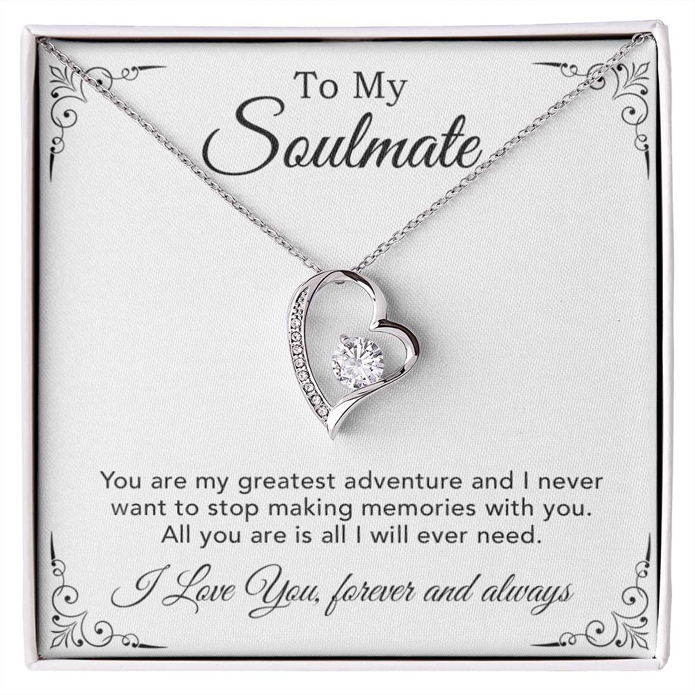 To My Soulmate Necklace, Gift For Her, Christmas Gift, Birthday Gift 17_10