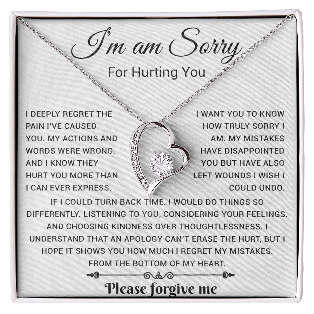 I'm Sorry Gift For Wife Necklace, Sorry Gift for Girlfriend, Forgiveness Gift For Her 25_5