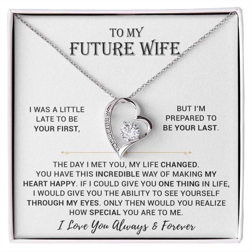 To My Future Wife Necklace, Anniversary Birthday Christmas Gift for Her 10_10