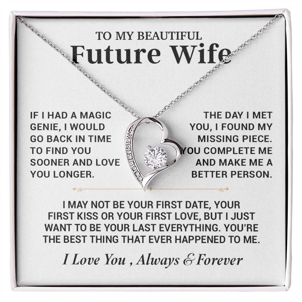 To My Beautiful Future Wife Necklace, Anniversary Birthday Christmas Gift for Her 22_7
