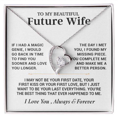 To My Beautiful Future Wife Necklace, Anniversary Birthday Christmas Gift for Her 22_7